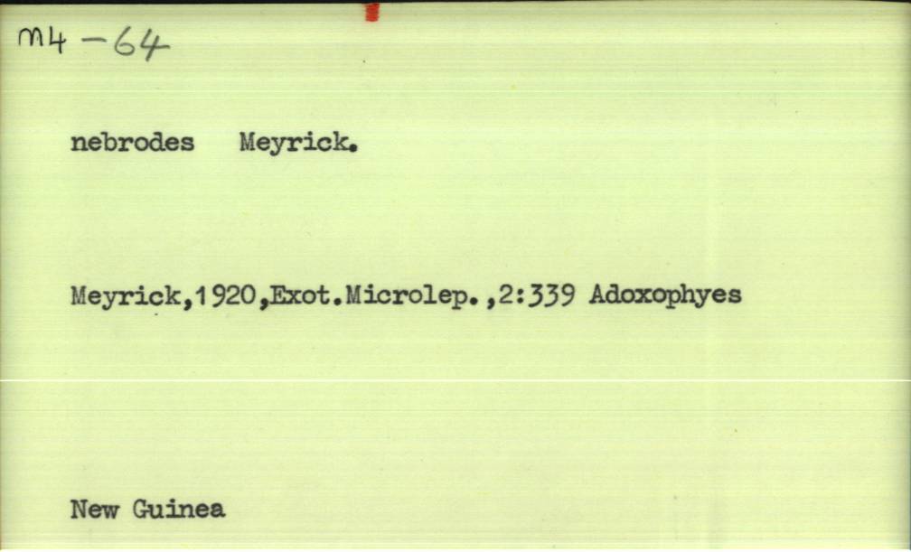 front of card